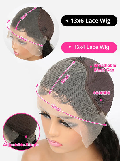 High Density Loose Deep Wave Curly Wigs