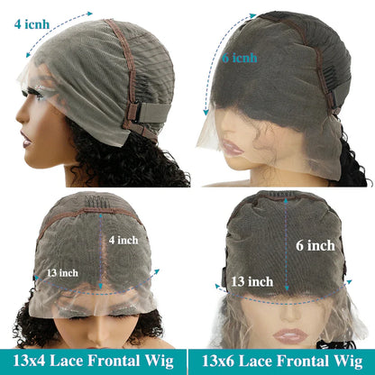 Body Wave Chocolate Brown Lace Front Wigs Human Hair 13x4 13x6 HD Lace Frontal Wig For Women Peruvian Lace Wigs Natural Hairline